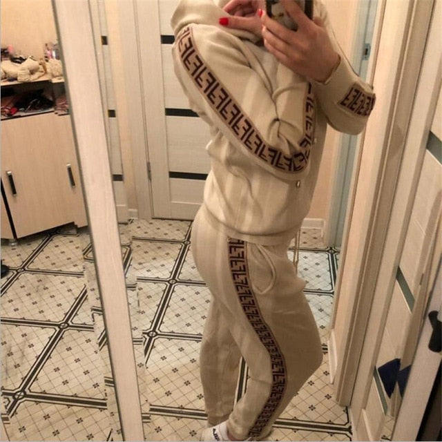 WILUXE Women Autumn Streetwear Two Piece